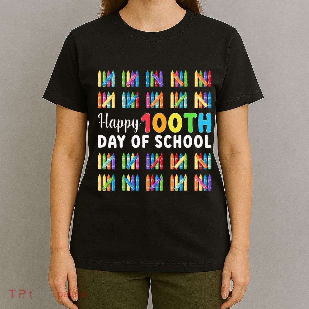 Happy 100th Day Of School Gift 100 Days Of School T-Shirt