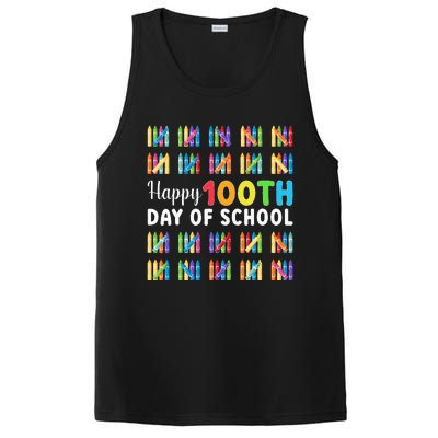 Happy 100th Day Of School Gift 100 Days Of School PosiCharge Competitor Tank