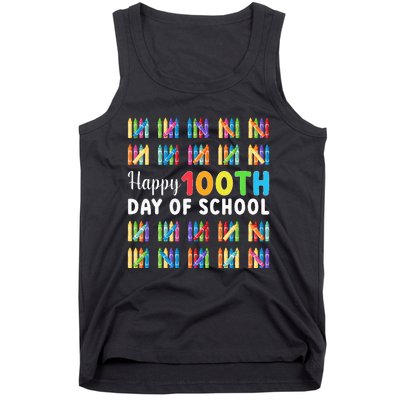 Happy 100th Day Of School Gift 100 Days Of School Tank Top