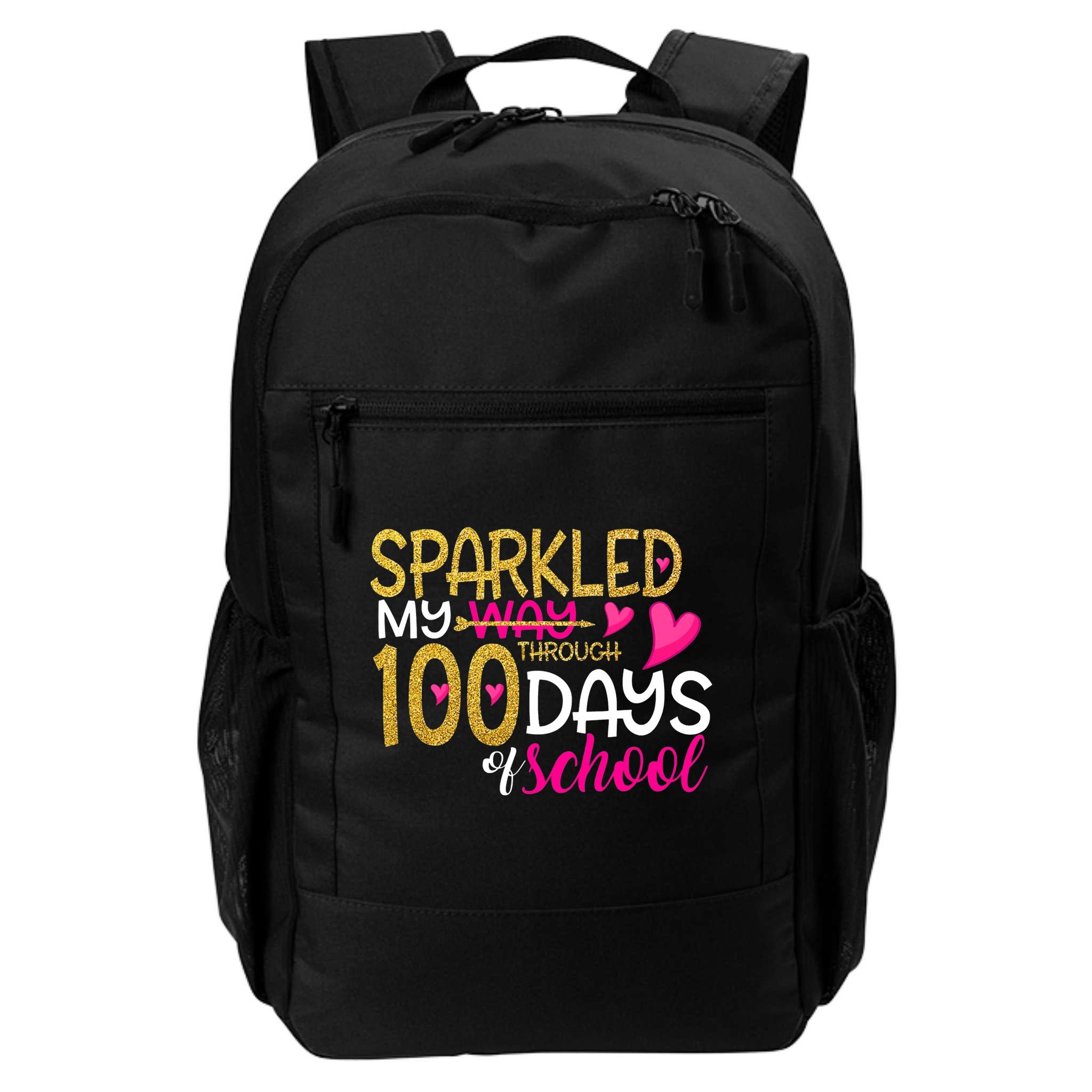 Happy 100th Day Sparkled My Way Through 100 Days Of School Backpack