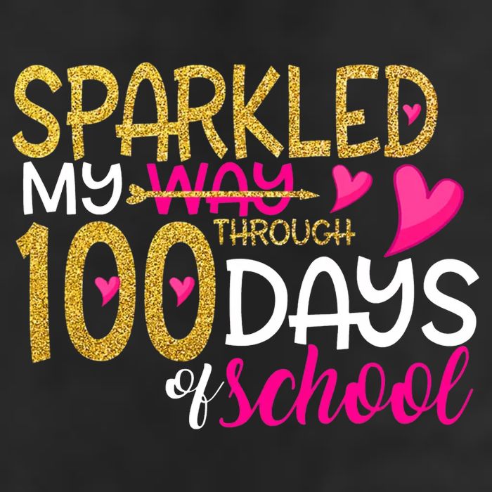 Happy 100th Day Sparkled My Way Through 100 Days Of School Hat