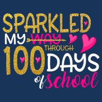 Happy 100th Day Sparkled My Way Through 100 Days Of School Apron