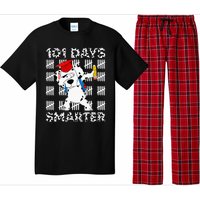 Happy 101 Days School Cute Dog 100 Days Smarter Teacher Pajama Set