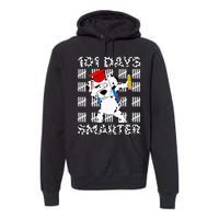 Happy 101 Days School Cute Dog 100 Days Smarter Teacher Premium Hoodie