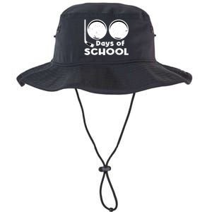 Happy 100 Days Of School Hockey For Teacher And Gift Legacy Cool Fit Booney Bucket Hat