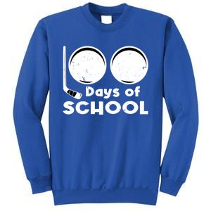 Happy 100 Days Of School Hockey For Teacher And Gift Sweatshirt