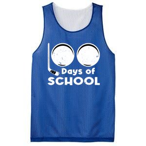 Happy 100 Days Of School Hockey For Teacher And Gift Mesh Reversible Basketball Jersey Tank