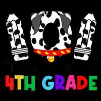 Happy 101 Days School Fourth Grade Dog 100 Days Smarter Stripe Pom Pom Beanie