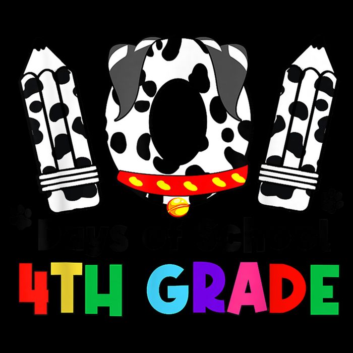 Happy 101 Days School Fourth Grade Dog 100 Days Smarter Stripe Pom Pom Beanie