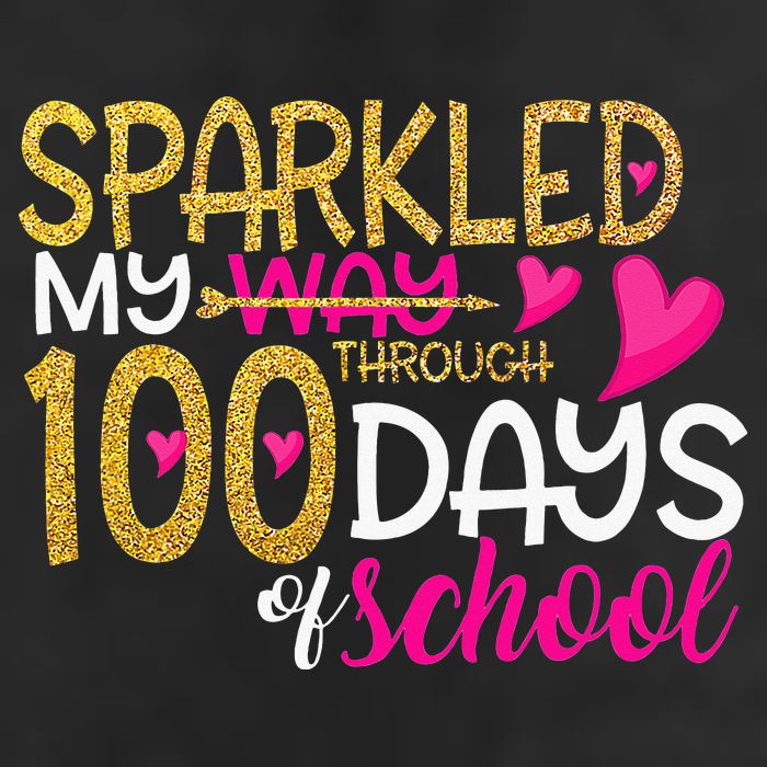 Happy 100th Day Sparkled My Way Through 100 Days Of School Cool Comfort Performance Bucket Hat