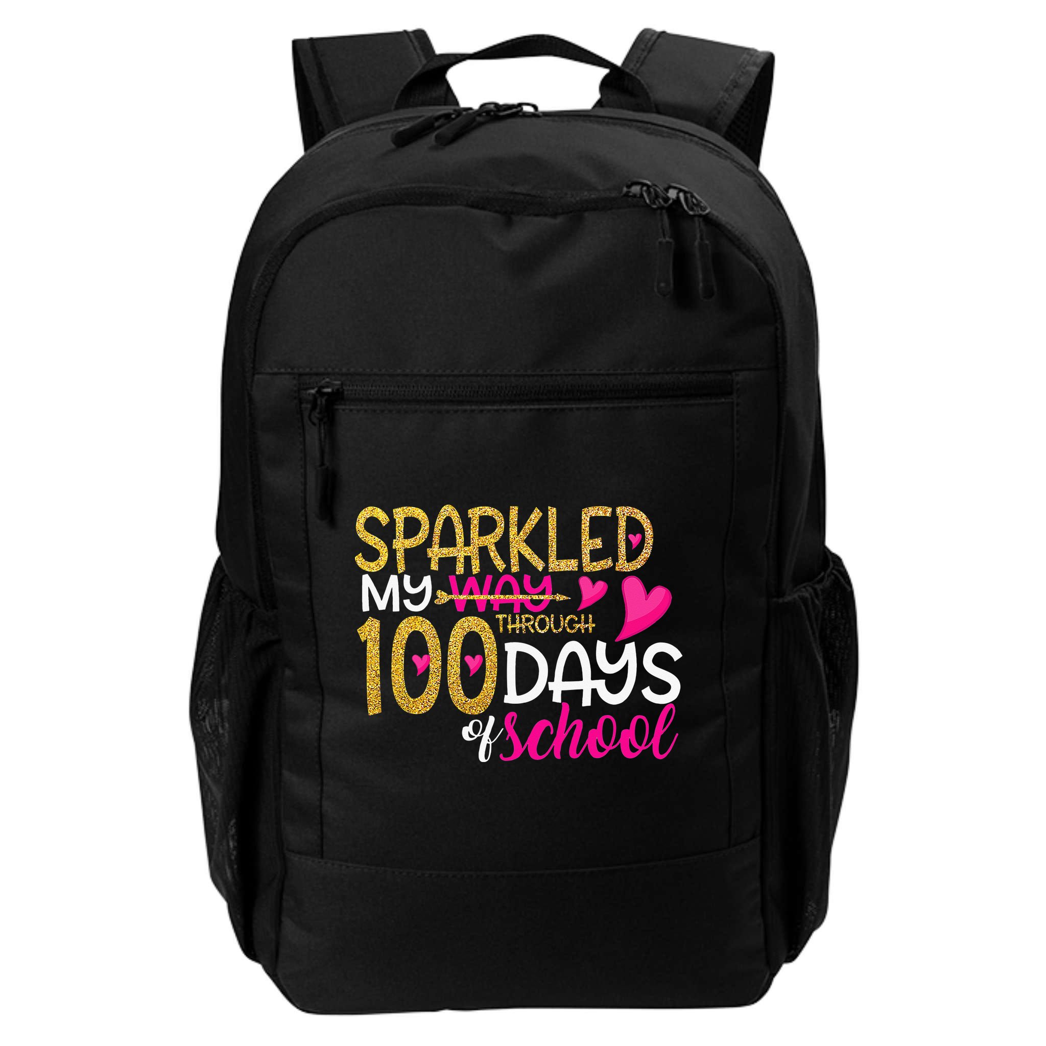 Happy 100th Day Sparkled My Way Through 100 Days Of School Backpack