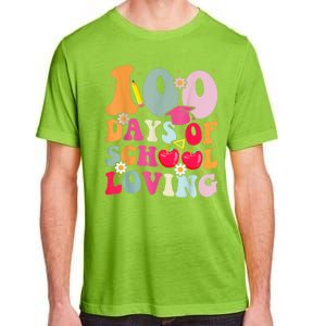 Happy 100th Day Of School 2024 Dress Up Adult ChromaSoft Performance T-Shirt