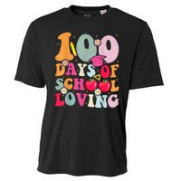 Happy 100th Day Of School 2024 Dress Up Cooling Performance Crew T-Shirt