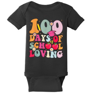 Happy 100th Day Of School 2024 Dress Up Baby Bodysuit