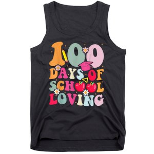 Happy 100th Day Of School 2024 Dress Up Tank Top