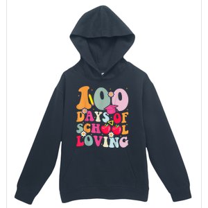 Happy 100th Day Of School 2024 Dress Up Urban Pullover Hoodie