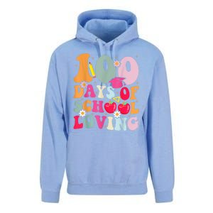 Happy 100th Day Of School 2024 Dress Up Unisex Surf Hoodie