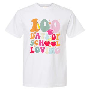 Happy 100th Day Of School 2024 Dress Up Garment-Dyed Heavyweight T-Shirt