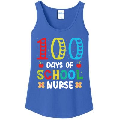 Happy 100 Days Of School Nurse Meaningful Gift Ladies Essential Tank