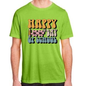 Happy 100th Day Of School Teachers Students Gifts Adult ChromaSoft Performance T-Shirt