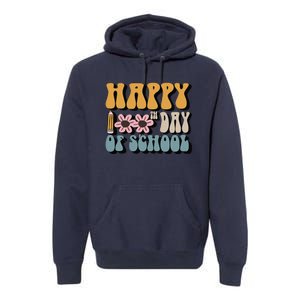 Happy 100th Day Of School Teachers Students Gifts Premium Hoodie