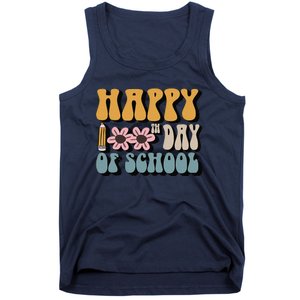 Happy 100th Day Of School Teachers Students Gifts Tank Top