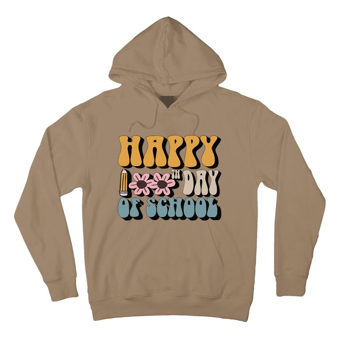 Happy 100th Day Of School Teachers Students Gifts Hoodie