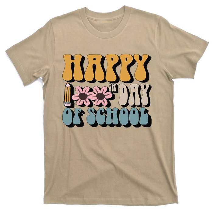 Happy 100th Day Of School Teachers Students Gifts T-Shirt