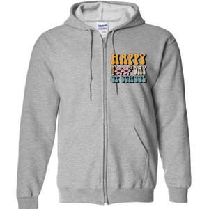 Happy 100th Day Of School Teachers Students Gifts Full Zip Hoodie