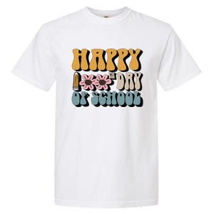 Happy 100th Day Of School Teachers Students Gifts Garment-Dyed Heavyweight T-Shirt