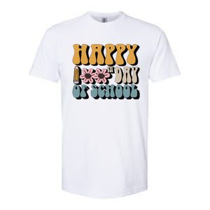 Happy 100th Day Of School Teachers Students Gifts Softstyle CVC T-Shirt