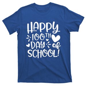 Happy 100th Day Of School Teacher Student 100 Days Brighter Gift T-Shirt