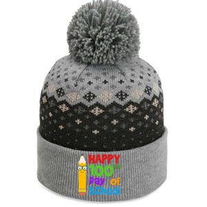 Happy 100th Day Of School Cute The Baniff Cuffed Pom Beanie