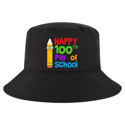 Happy 100th Day Of School Cute Cool Comfort Performance Bucket Hat