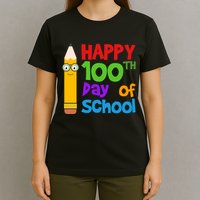 Happy 100th Day Of School Cute T-Shirt