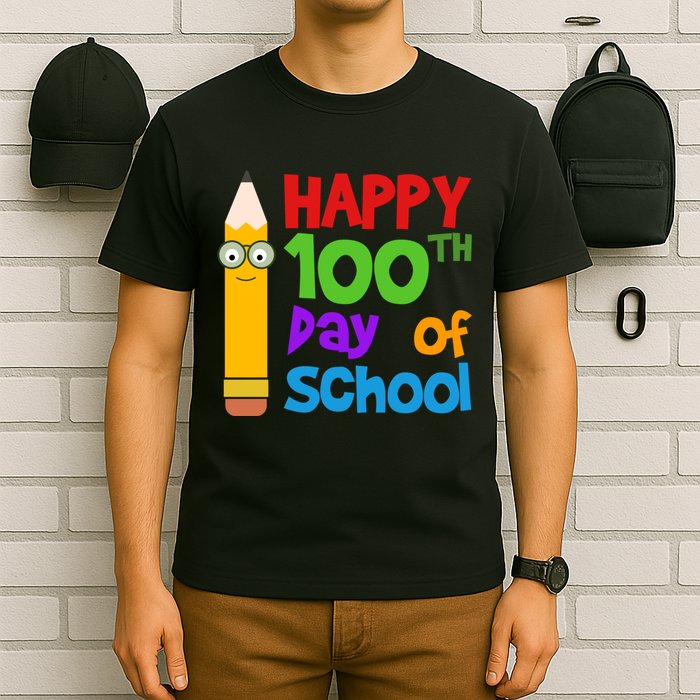 Happy 100th Day Of School Cute T-Shirt