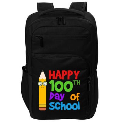 Happy 100th Day Of School Cute Impact Tech Backpack