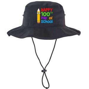 Happy 100th Day Of School Cute Legacy Cool Fit Booney Bucket Hat