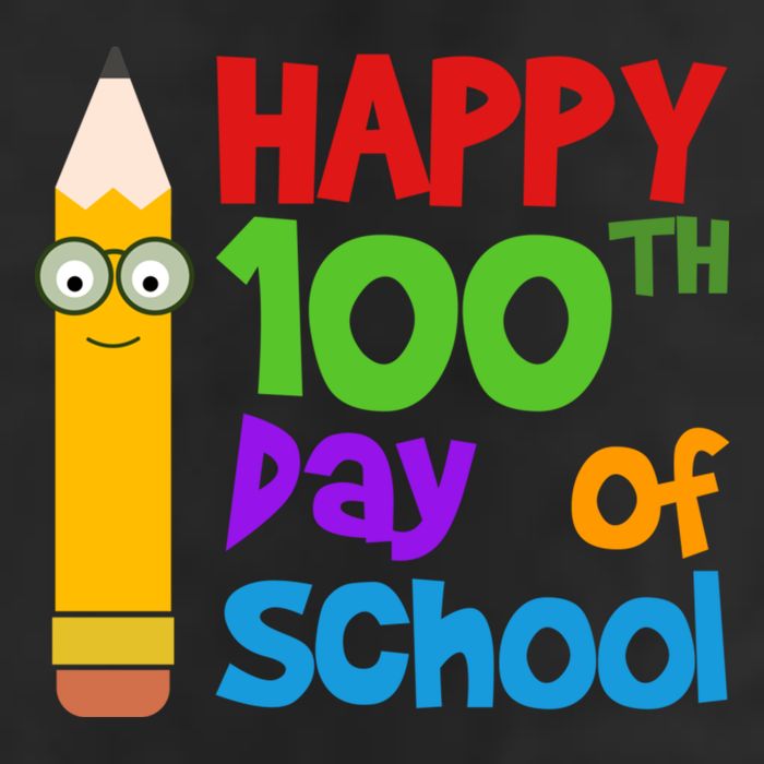 Happy 100th Day Of School Cute Beanie