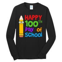 Happy 100th Day Of School Cute Tall Long Sleeve T-Shirt