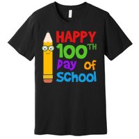 Happy 100th Day Of School Cute Premium T-Shirt