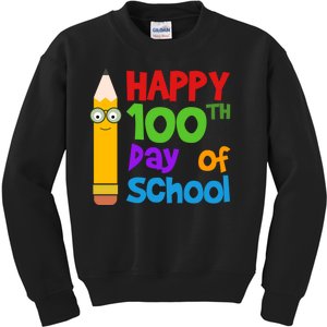 Happy 100th Day Of School Cute Kids Sweatshirt