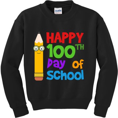 Happy 100th Day Of School Cute Kids Sweatshirt