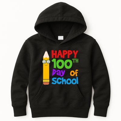 Happy 100th Day Of School Cute Kids Hoodie