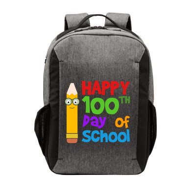 Happy 100th Day Of School Cute Vector Backpack