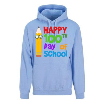 Happy 100th Day Of School Cute Unisex Surf Hoodie