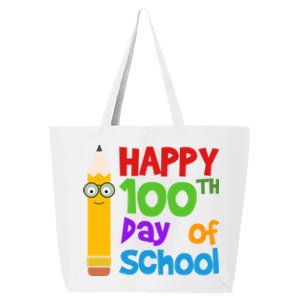 Happy 100th Day Of School Cute 25L Jumbo Tote