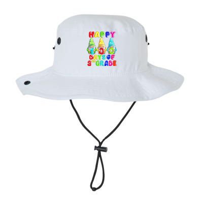 Happy 100th Day Of School Third 3rd Grade Gnome Teacher Cool Gift Legacy Cool Fit Booney Bucket Hat