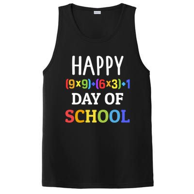 Happy 100th Day Of School With Math Formula For 100 Days Great Gift PosiCharge Competitor Tank