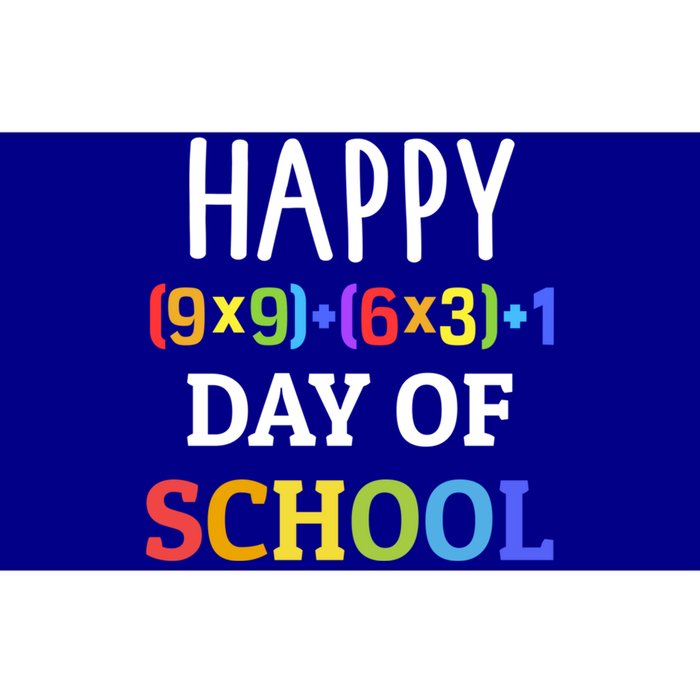 Happy 100th Day Of School With Math Formula For 100 Days Great Gift Bumper Sticker